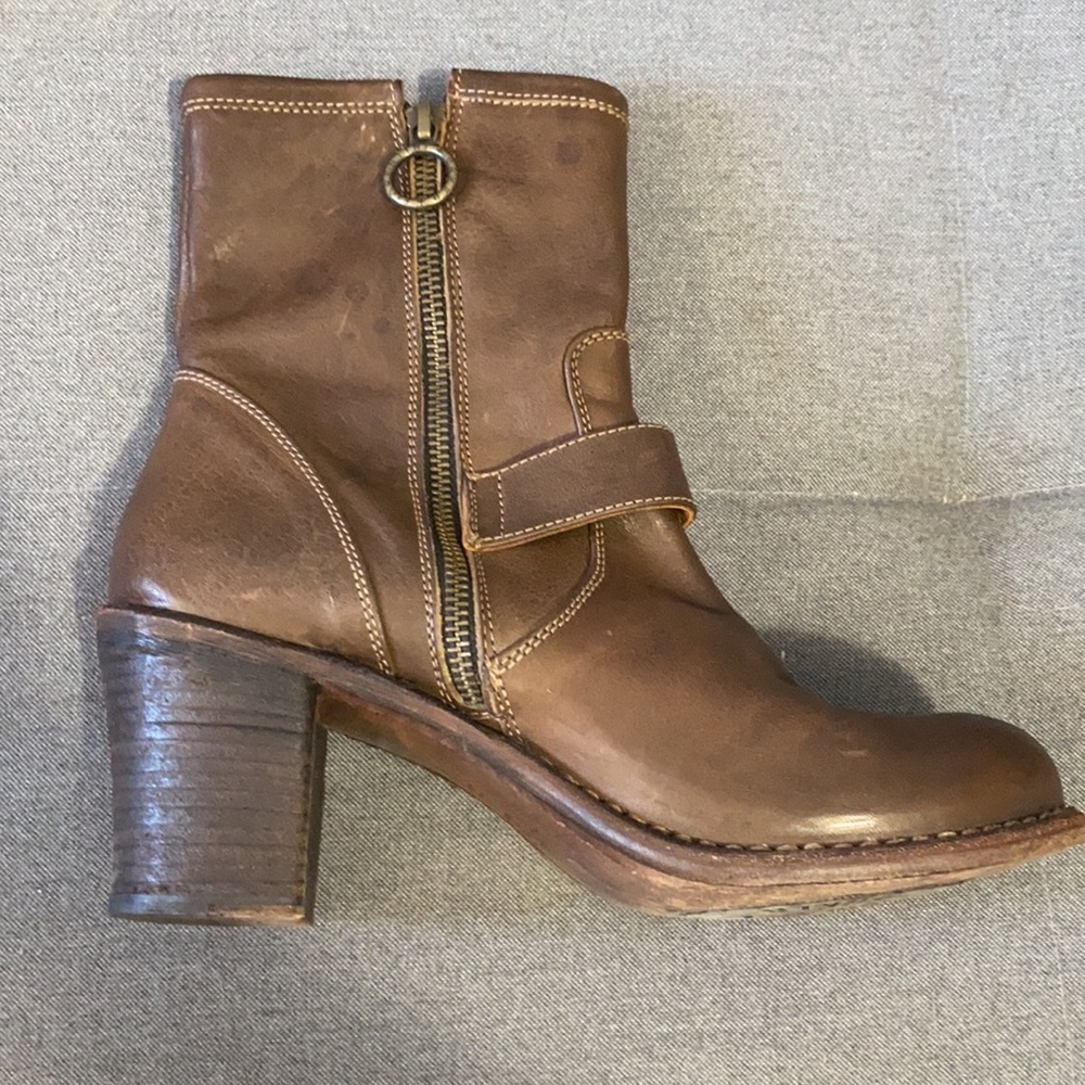 Fiorentini + Baker ankle boots brown 39 buckle - Picture 3 of 5